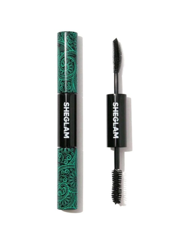 💥 فوري Shein  ‏♥️SHEGLAM ♥️    ‏ALL IN ONE MASCARA   خلاص جبنالكوا ماسكرا شيجلام اللي مكسره الدنيا 😂  ماسكرا ووتر بروف من الدرجه الاولي  بتدي فوليوم وطول 11 مره عن رموشك الطبيعيه 🤩🤩 المساكرا فرشتين واحده تطويل والتانيه تكثيف يعني 2x1 مش هتحتاجي حاجه بعدها 😌💖  تناسب للعيون الحساسة ومفيهاش اي ضرر 🥰 تدوم حتى24 ساعه بدون تكتل سهلة الاستخدام وتديكي لوك طبيعي واحلي رموش 🤭💖